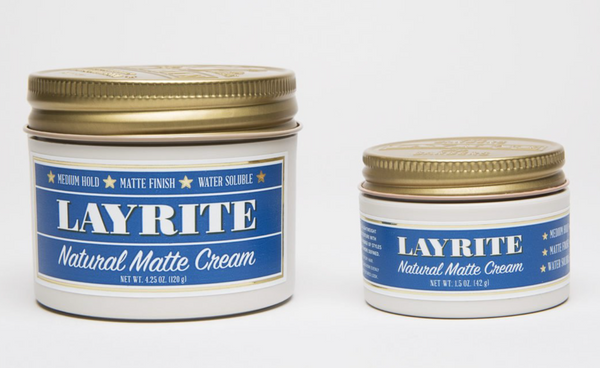 LAYRITE - NATURAL MATTE CREAM 4.25 oz – Handsome Factory