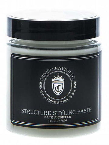 Crown Shaving Co - Structure Styling Paste 120 ml/ 4 fl oz.