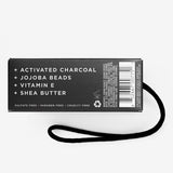 BYRD - ACTIVATED CHARCOAL SOAP ON A ROPE