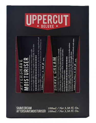 Uppercut Deluxe - Shave Cream And Aftershave Moisturiser Duo 100 ml/ 3.38 fl oz. x 2